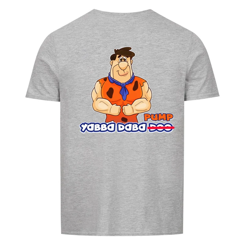 YABBA DABA PUMP - Regular Shirt - Backprint