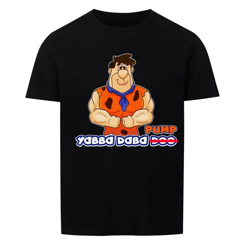 YABBA DABA PUMP - Regular Shirt - Frontprint