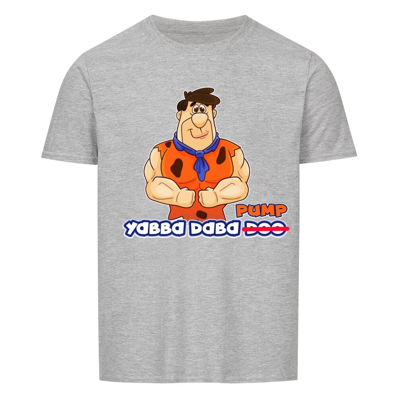YABBA DABA PUMP - Regular Shirt - Frontprint