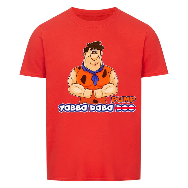 YABBA DABA PUMP - Regular Shirt - Frontprint