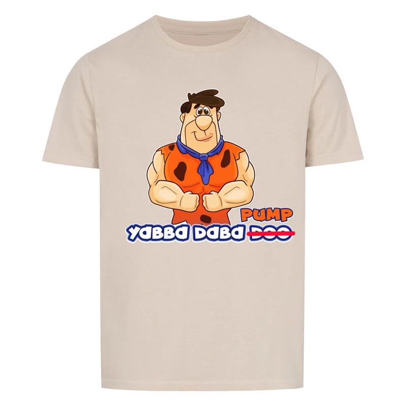 YABBA DABA PUMP - Regular Shirt - Frontprint