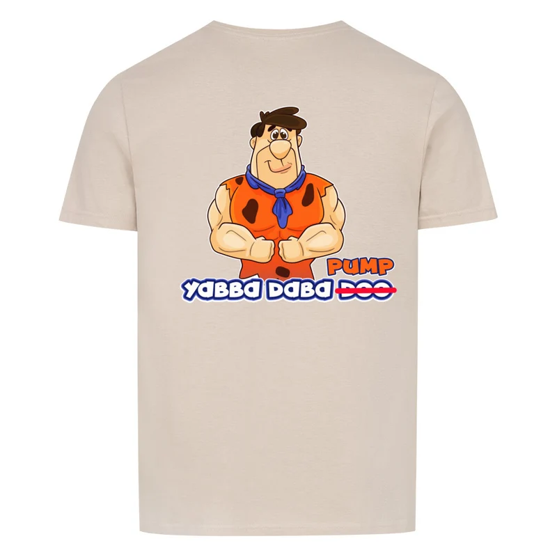 YABBA DABA PUMP - Regular Shirt - Frontprint