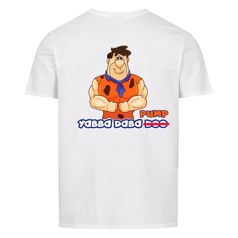 YABBA DABA PUMP - Regular Shirt - Frontprint