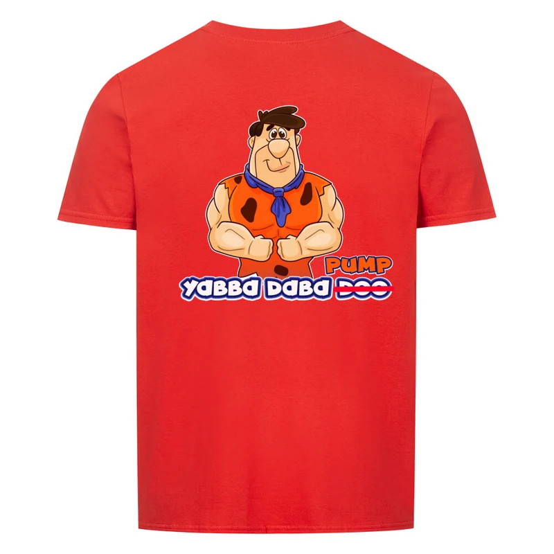 YABBA DABA PUMP - Regular Shirt - Frontprint
