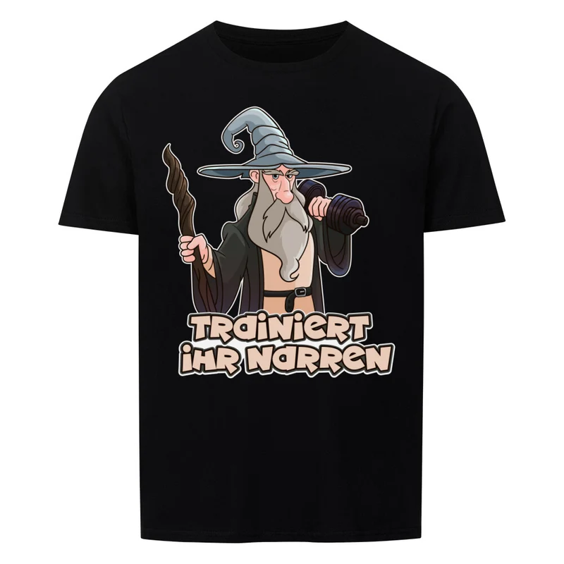 TRAINIERT IHR NARREN - Regular Shirt - Frontprint
