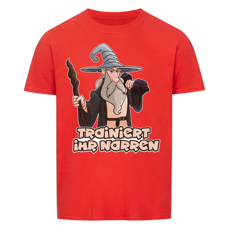 TRAINIERT IHR NARREN - Regular Shirt - Frontprint