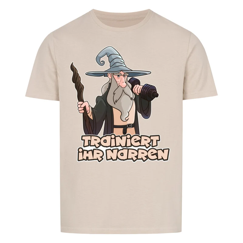 TRAINIERT IHR NARREN - Regular Shirt - Frontprint