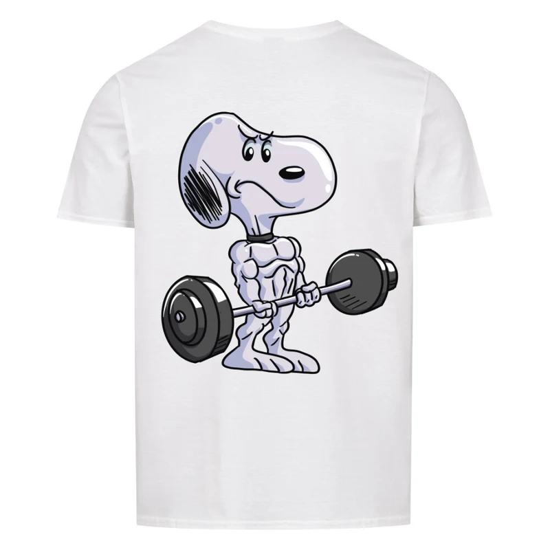 SNOOPYGYM - Regular Shirt - Backprint