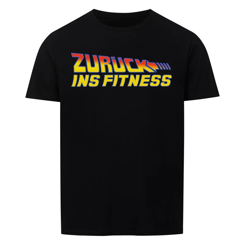 ZURÜCK INS FITNESS - Regular Shirt - Frontprint