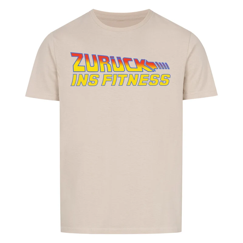 ZURÜCK INS FITNESS - Regular Shirt - Frontprint