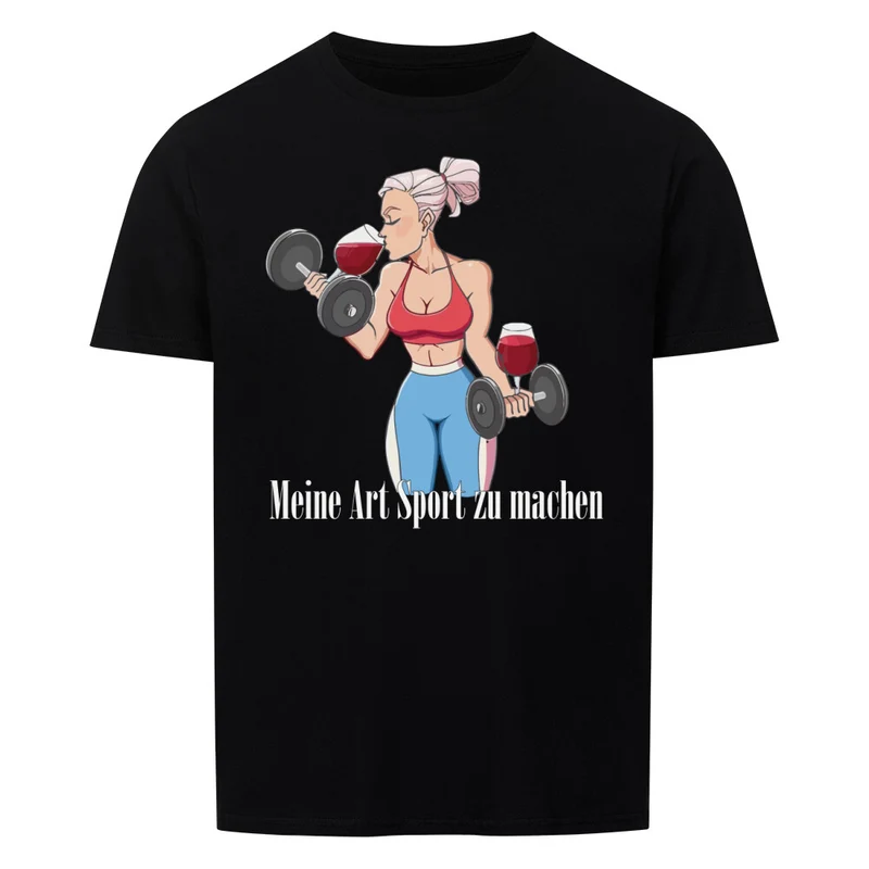 MEINE ART SPORT ZU - Regular Shirt - Frontprint