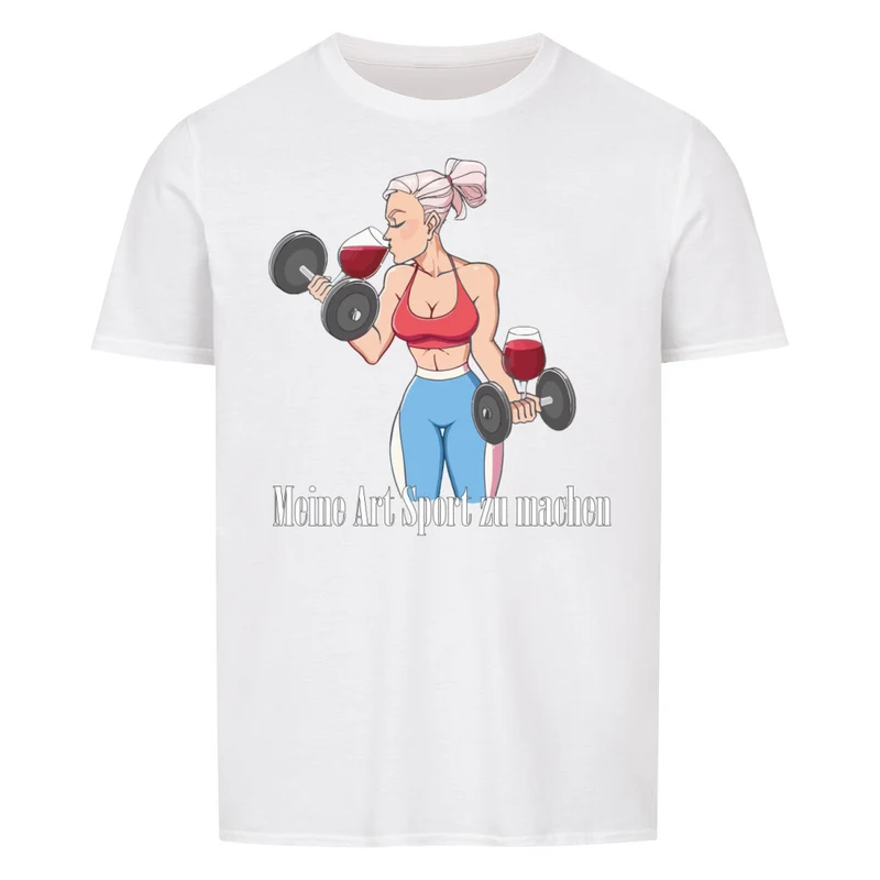 MEINE ART SPORT ZU - Regular Shirt - Frontprint