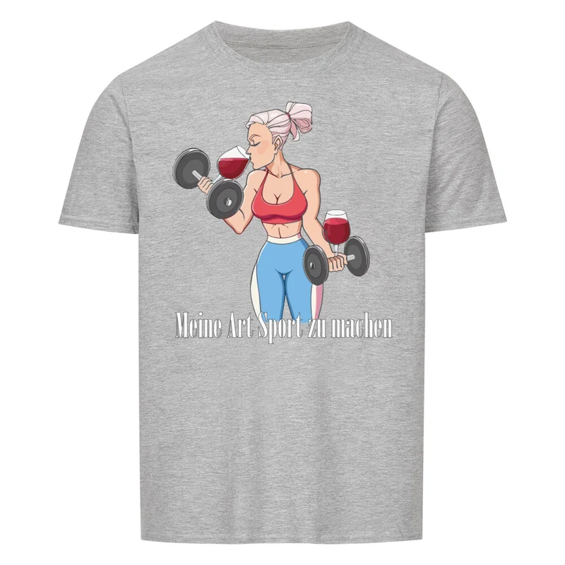 MEINE ART SPORT ZU - Regular Shirt - Frontprint