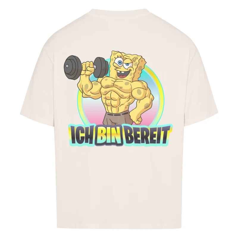 ICH BIN BEREIT - OVERSIZED SHIRT (BACKPRINT)