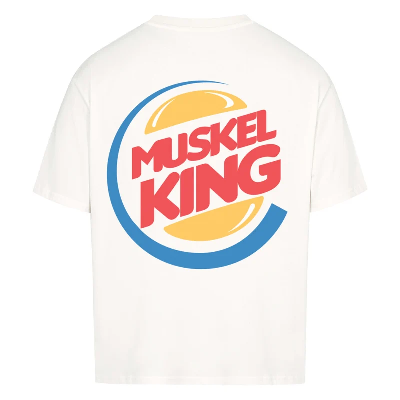 MUSKEL KING - OVERSIZED SHIRT BACKPRINT