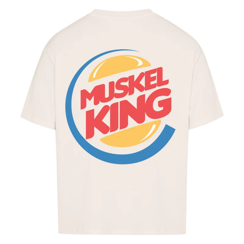 MUSKEL KING - OVERSIZED SHIRT BACKPRINT
