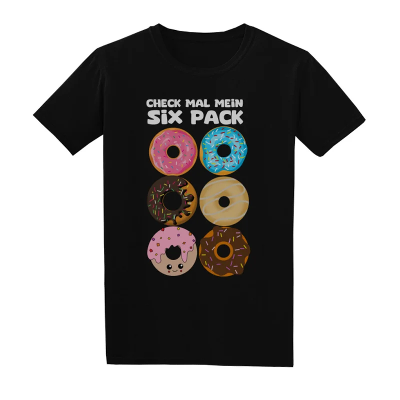 CHEK MAL MEIN SIX PACK - Regular Shirt - Frontprint