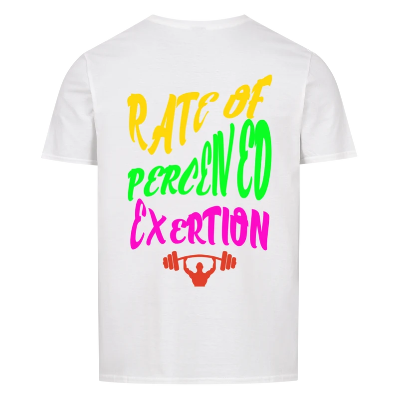 RATE OF - Regular Shirt - Backprint