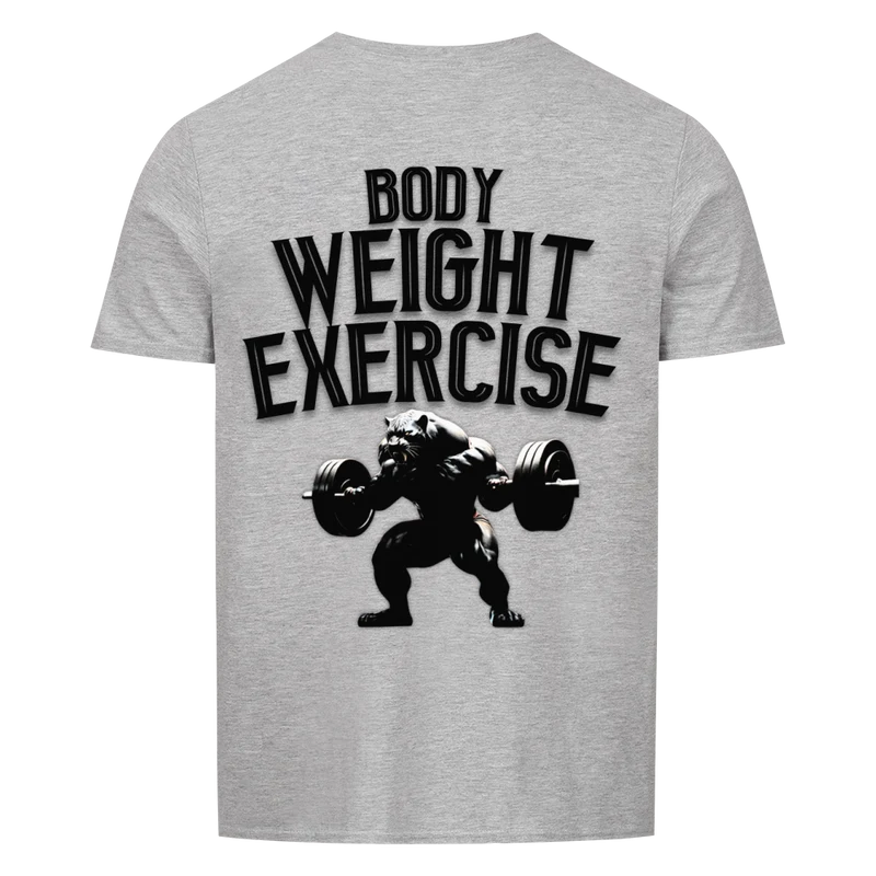 BODY WEIGHT - Regular Shirt - Backprint