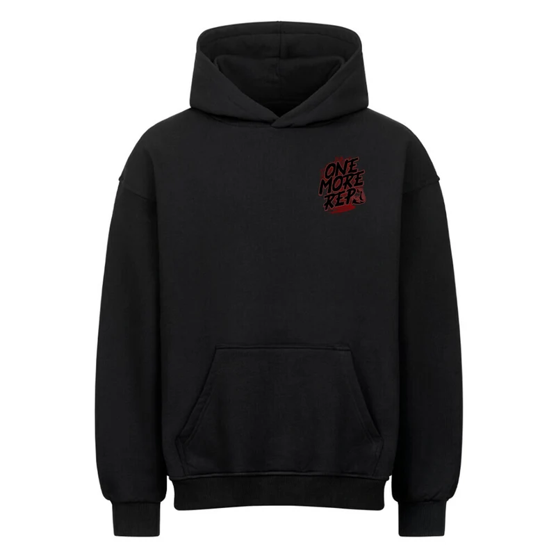 One More Rep -Oversized Hoodie