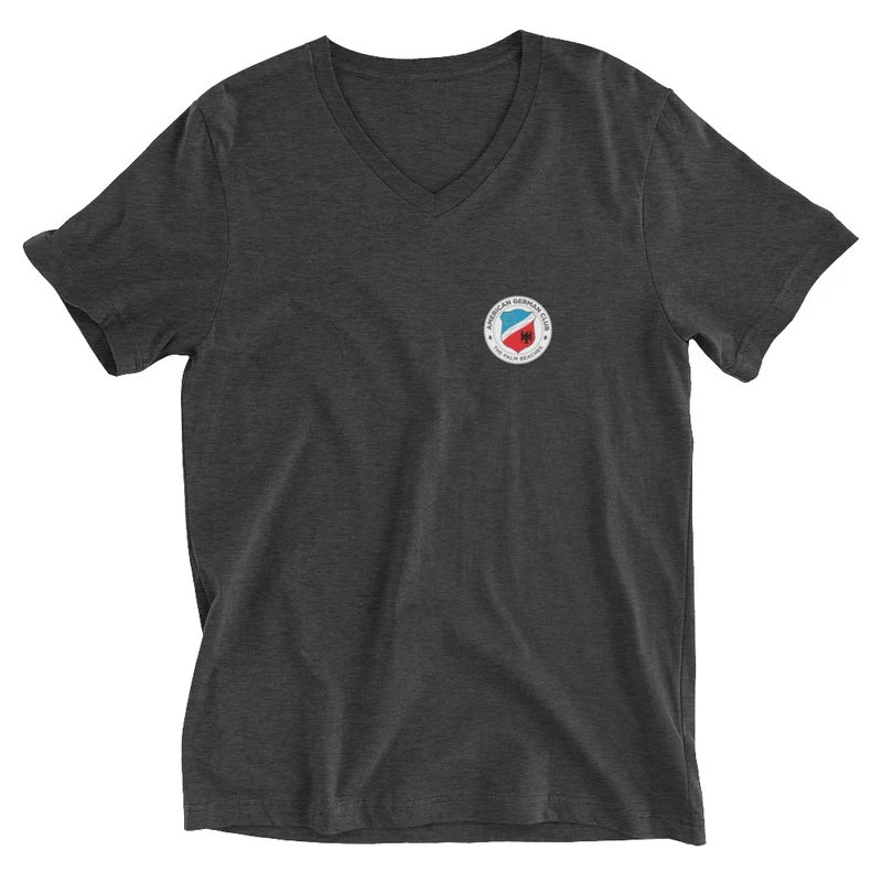 American German Club - Dark Unisex V-Neck T-Shirt
