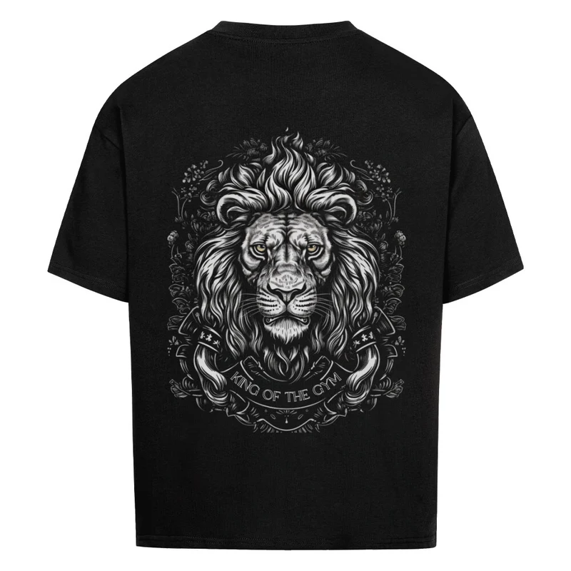 KING OF THE GYM - OVERSIZED SHIRT BACKPRINT