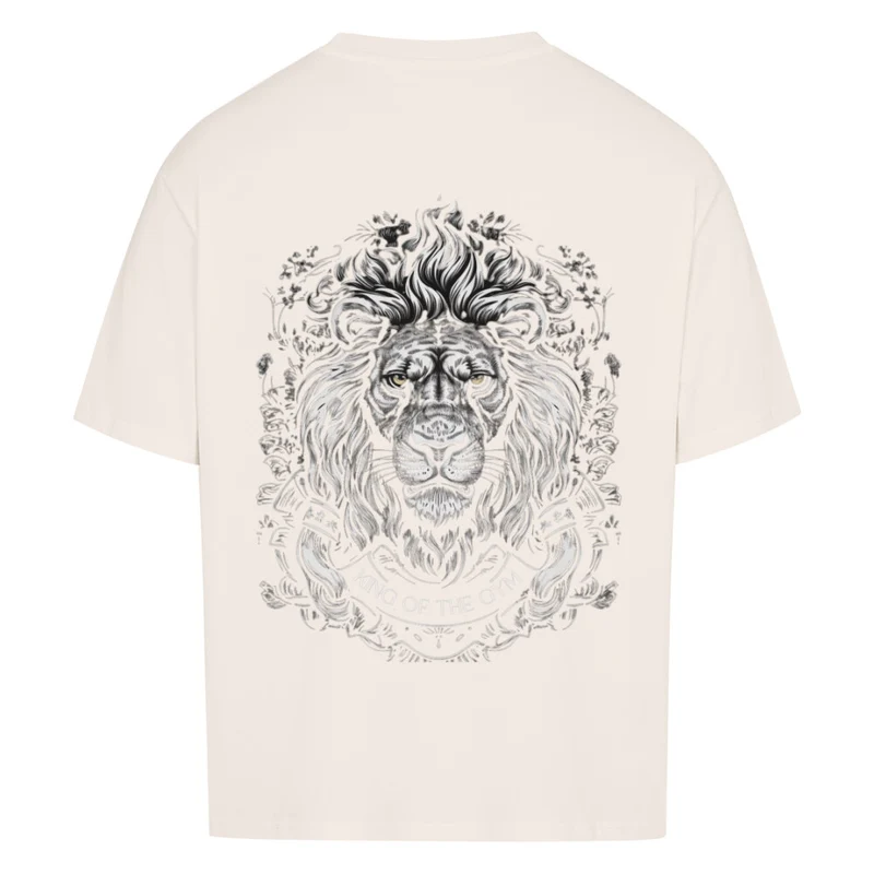 KING OF THE GYM - OVERSIZED SHIRT BACKPRINT