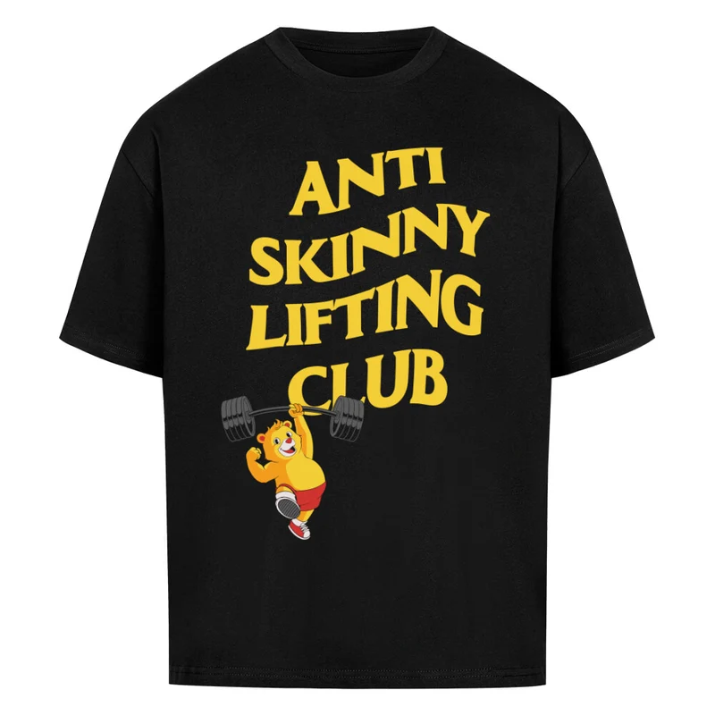 ANTI SKINNY LIFTING CLUB - OVERSIZED SHIRT