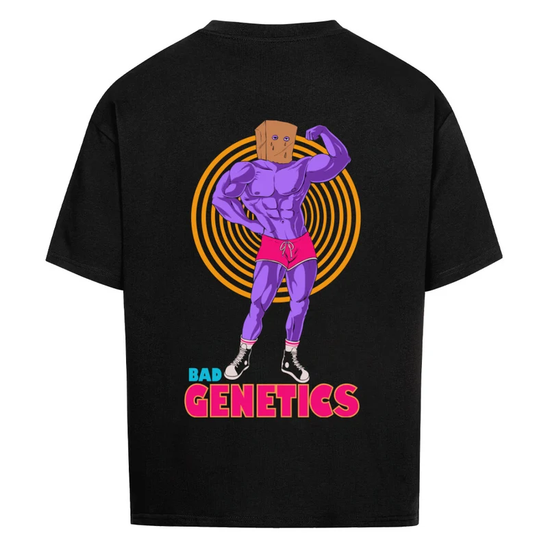 BAD GENETICS - OVERSIZED SHIRT BACKPRINT