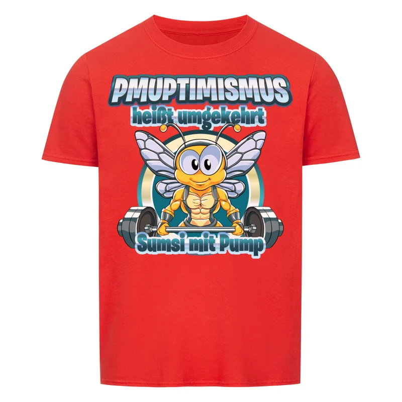 SUMSI MIT PUMP - Regular Shirt - Frontprint