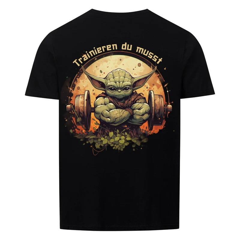TRAINIEREN DU MUSST - BACKPRINT SHIRT