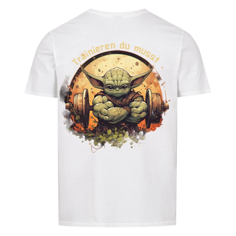 TRAINIEREN DU MUSST - BACKPRINT SHIRT