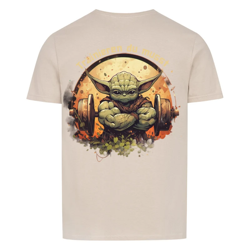 TRAINIEREN DU MUSST - BACKPRINT SHIRT