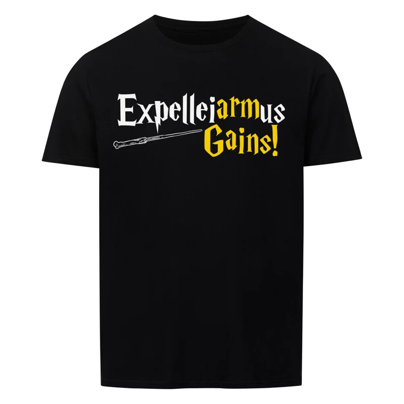 EXPELLEIARMUS GAINS - Regular Shirt - Frontprint