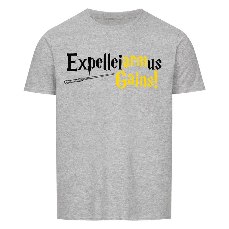 EXPELLEIARMUS GAINS - Regular Shirt - Frontprint