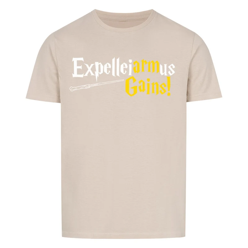 EXPELLEIARMUS GAINS - Regular Shirt - Frontprint