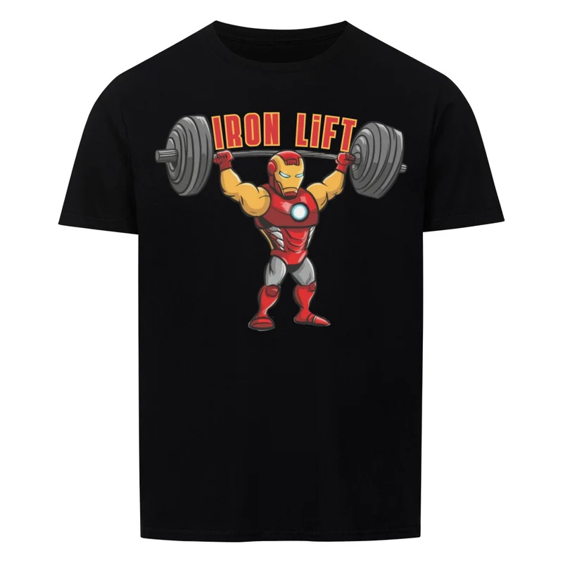 IRON LIFT - Regular Shirt - Frontprint