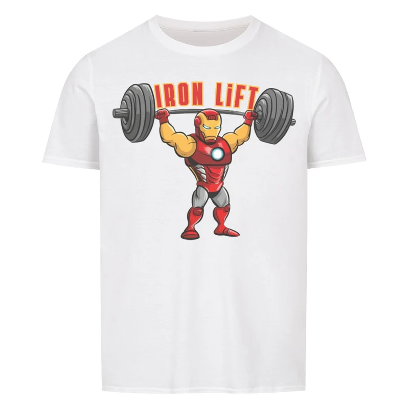 IRON LIFT - Regular Shirt - Frontprint