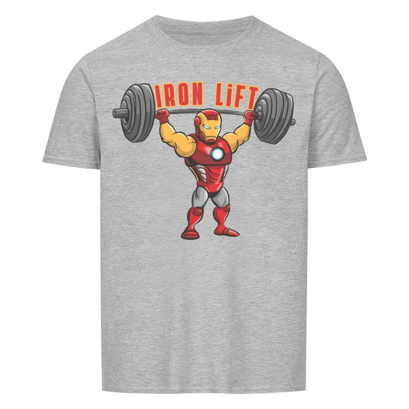 IRON LIFT - Regular Shirt - Frontprint