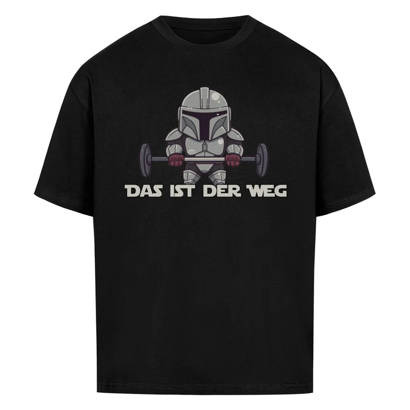 DAS IST DER WEG - OVERSIZED SHIRT FRONTPRINT