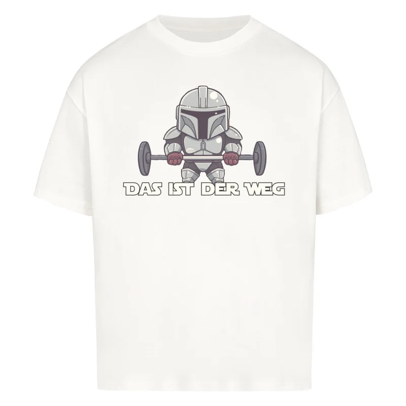 DAS IST DER WEG - OVERSIZED SHIRT FRONTPRINT