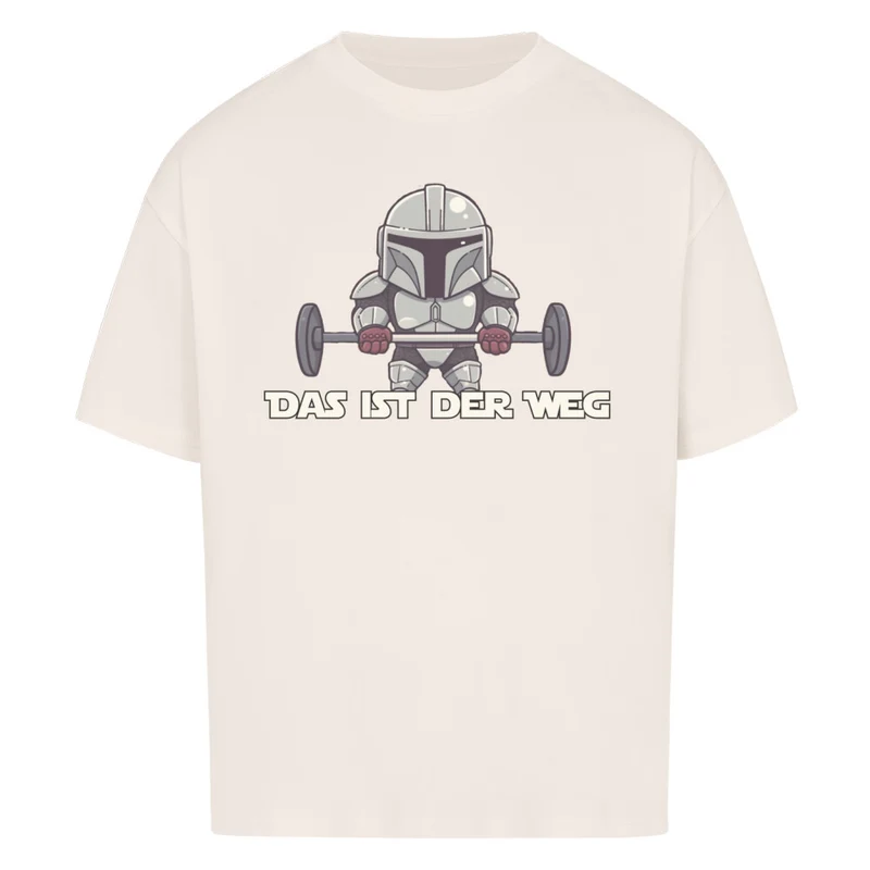 DAS IST DER WEG - OVERSIZED SHIRT FRONTPRINT