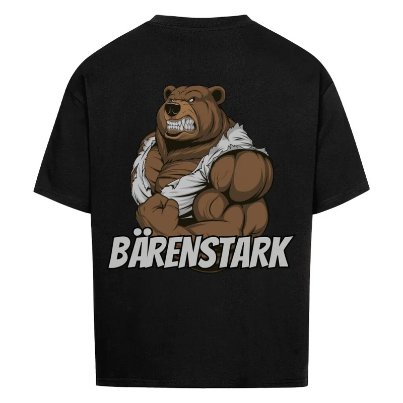 BÄRENSTARK - OVERSIZED SHIRT BACKPRINT