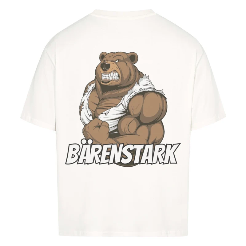 BÄRENSTARK - OVERSIZED SHIRT BACKPRINT
