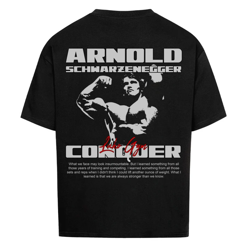 ARNOLD CONQUER - OVERSIZED SHIRT BACKPRINT