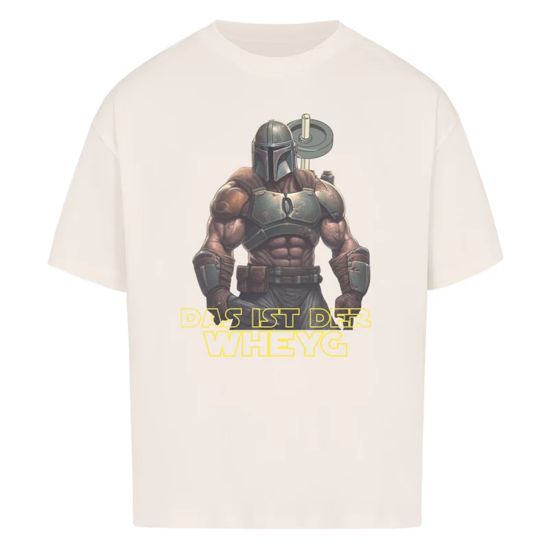 DAS IST DER WHEYG - OVERSIZED SHIRT FRONTPRINT