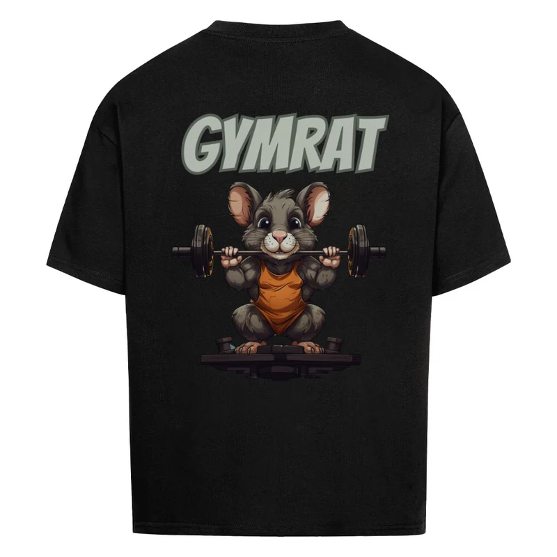 GYMRAT 2.0 - OVERSIZED SHIRT BACKPRINT