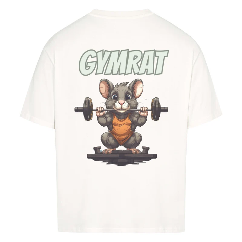 GYMRAT 2.0 - OVERSIZED SHIRT BACKPRINT