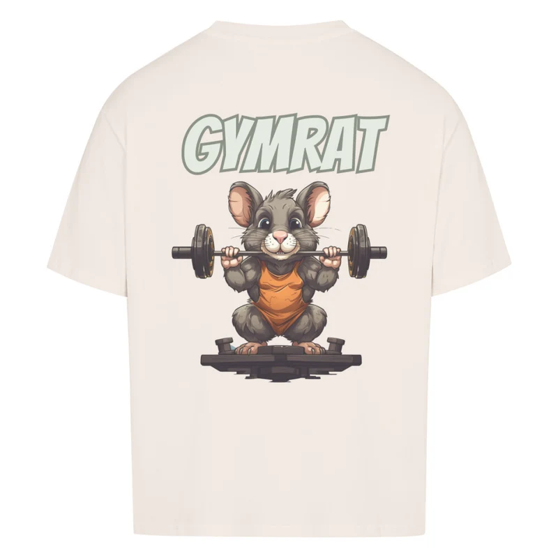 GYMRAT 2.0 - OVERSIZED SHIRT BACKPRINT