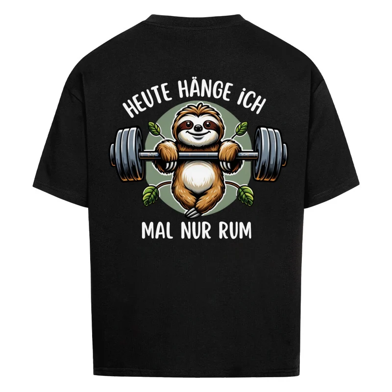 RUM HÄNGEN - OVERSIZED SHIRT BACKPRINT